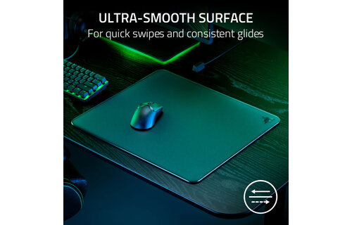 Razer Atlas Tempered Glass Mouse Mat (Black)
