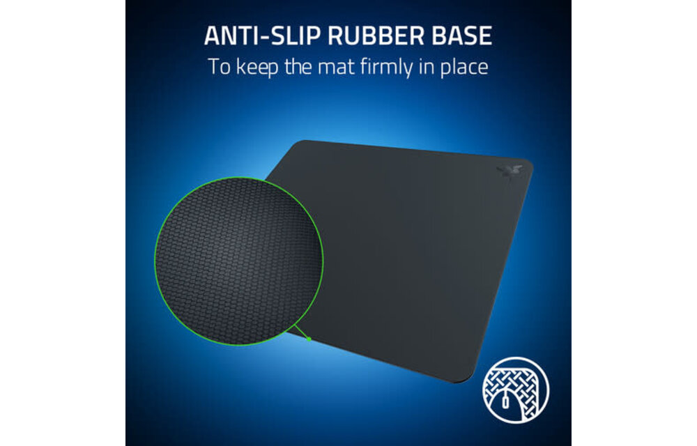 Razer Atlas Tempered Glass Mouse Mat (Black)