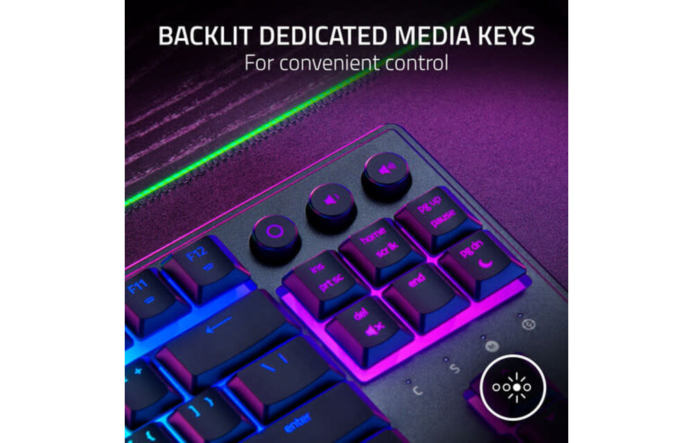 Razer - Ornata V3 Tenkeyless Wired Mecha-Membrane Gaming Keyboard with Chroma RGB Backlighting WSL