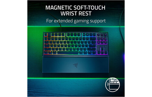 Razer - Ornata V3 Tenkeyless Wired Mecha-Membrane Gaming Keyboard with Chroma RGB Backlighting WSL