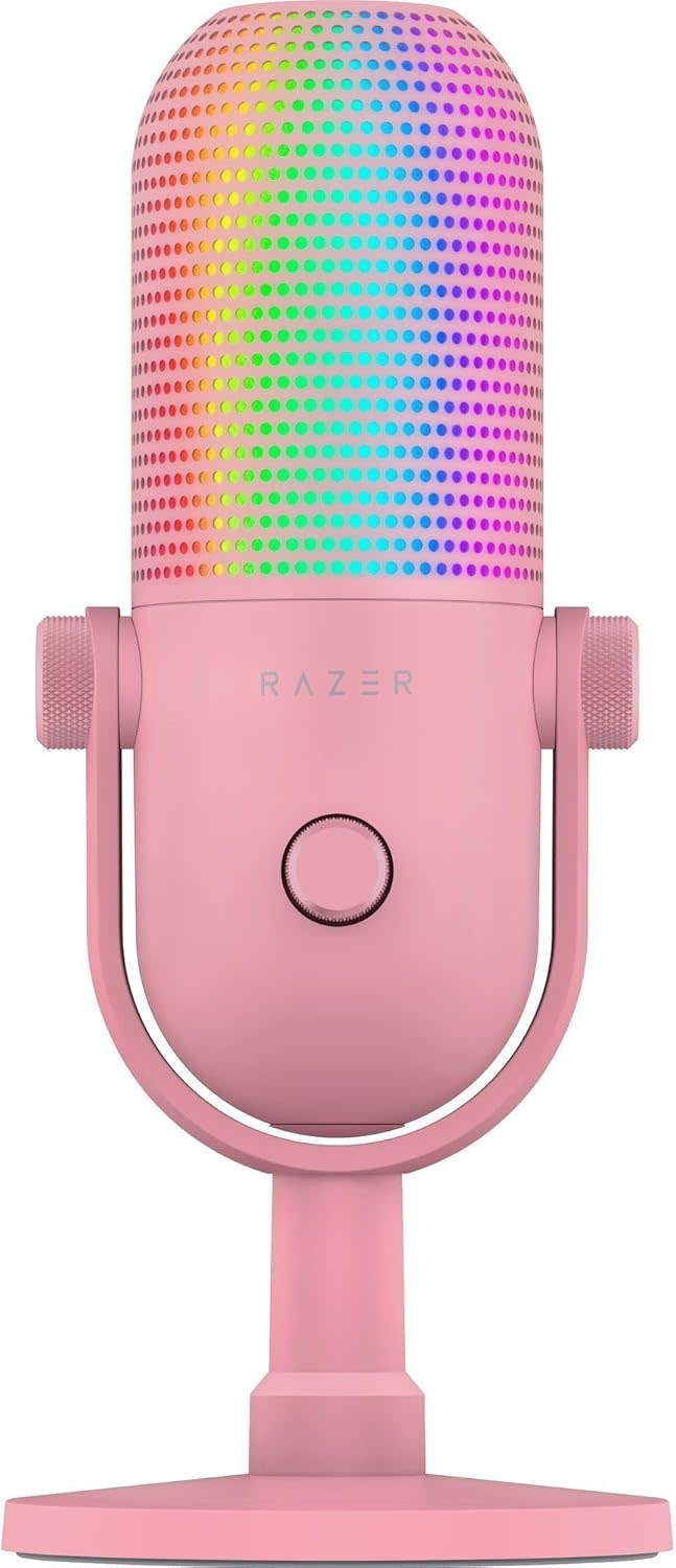 Razer Seiren V3 Chroma USB Condenser Microphone -Quartz
