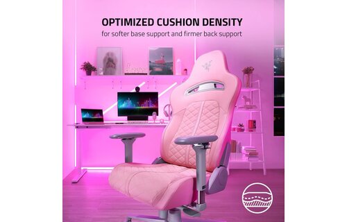 Razer Enki Gaming Chair with Adaptive Lumbar Support Synthetic Leather/Quartz (assembly required)