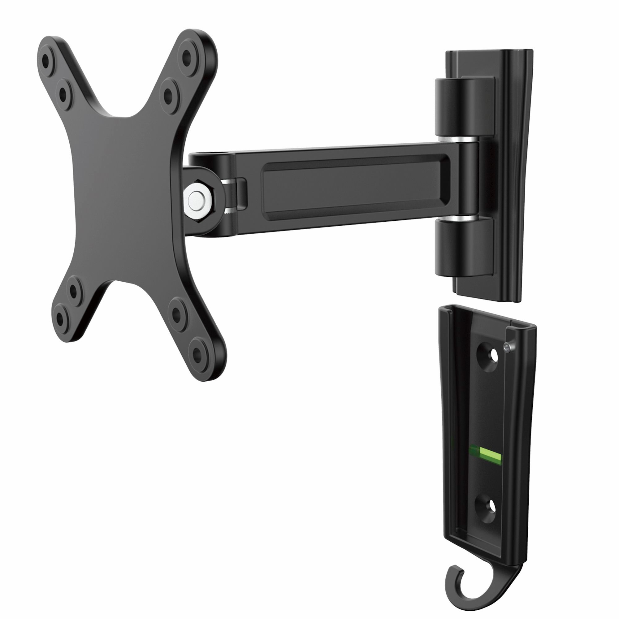 StarTech Wall-Mount Monitor Arm - Single Swivel - For up to 34" (33.1lb/15kg) Displays