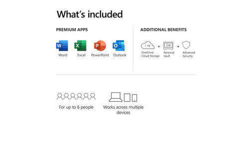 Microsoft Office 365 Family 1-Year Subscription (English) - Electronic License