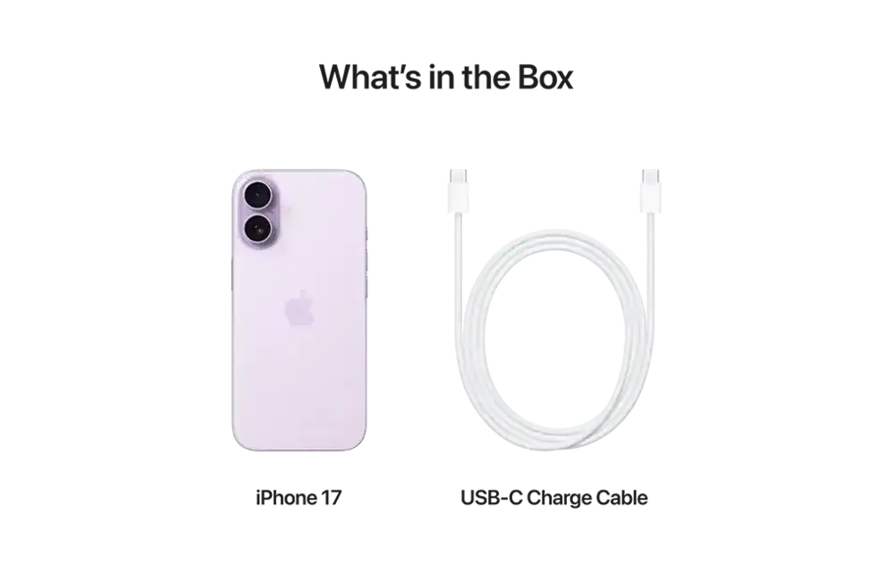 Apple iPhone 17 | 256GB | Lavender | Physical SIM + eSIM | Unlocked