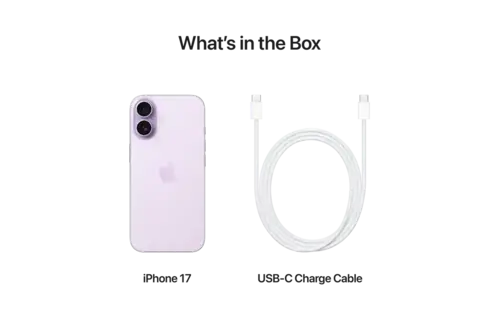 Apple iPhone 17 | 256GB | Lavender | Physical SIM + eSIM | Unlocked