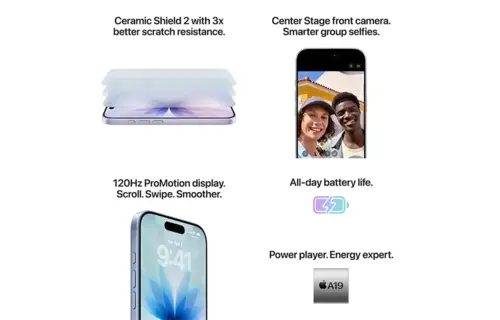 Apple iPhone 17 | 256GB | Mist Blue | Physical SIM + eSIM | Unlocked