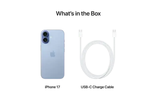 Apple iPhone 17 | 512GB | Mist Blue | Physical SIM + eSIM | Unlocked