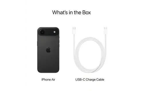 Apple iPhone Air | 512GB | Space Black | eSIM only | Unlocked