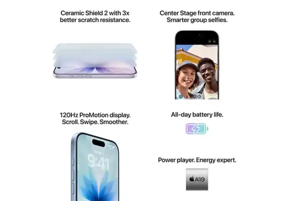 Apple iPhone 17 | 256GB | Black | Physical SIM + eSIM | Unlocked