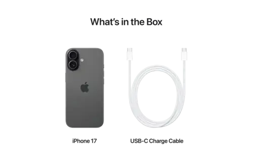 Apple iPhone 17 | 256GB | Black | Physical SIM + eSIM | Unlocked