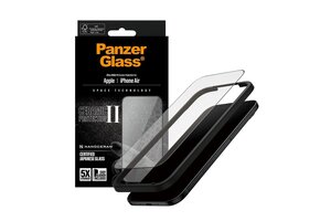 PanzerGlass® Ceramic II Screen Protector for iPhone Air Ultra Wide Fit w/Easyaligner