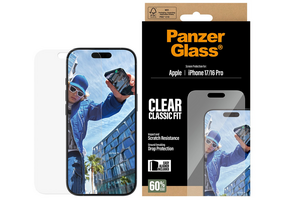 PanzerGlass® Screen Protector for iPhone 17/16 Pro Classic Fit w/Easyaligner