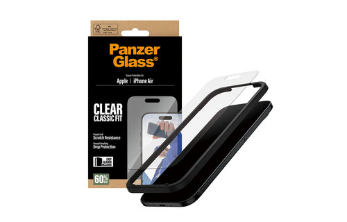 PanzerGlass® Screen Protector for iPhone Air Classic Fit w/Easyaligner