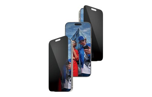 PanzerGlass® Privacy Screen Protector for iPhone 17 Pro Max Ultra Wide Fit w. Fastfit in-a-box