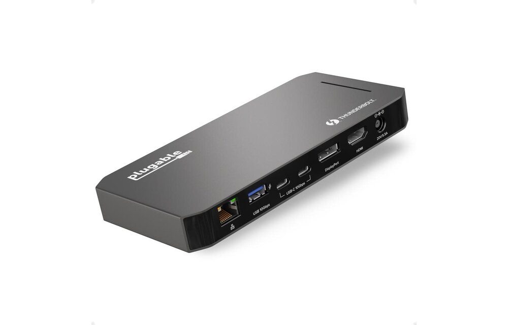 Plugable Thunderbolt™ 3 and USB-C Dual Display Dock with 96W Host Charging (11 ports) WSL