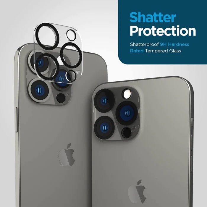 Case-Mate Rear Camera Glass Protector for iPhone 14 Pro Max/14 Pro ONLY - Clear WSL