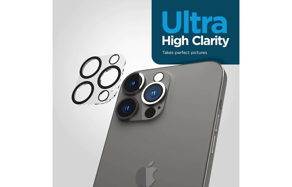 Case-Mate Rear Camera Glass Protector for iPhone 14 Pro Max/14 Pro ONLY - Clear WSL
