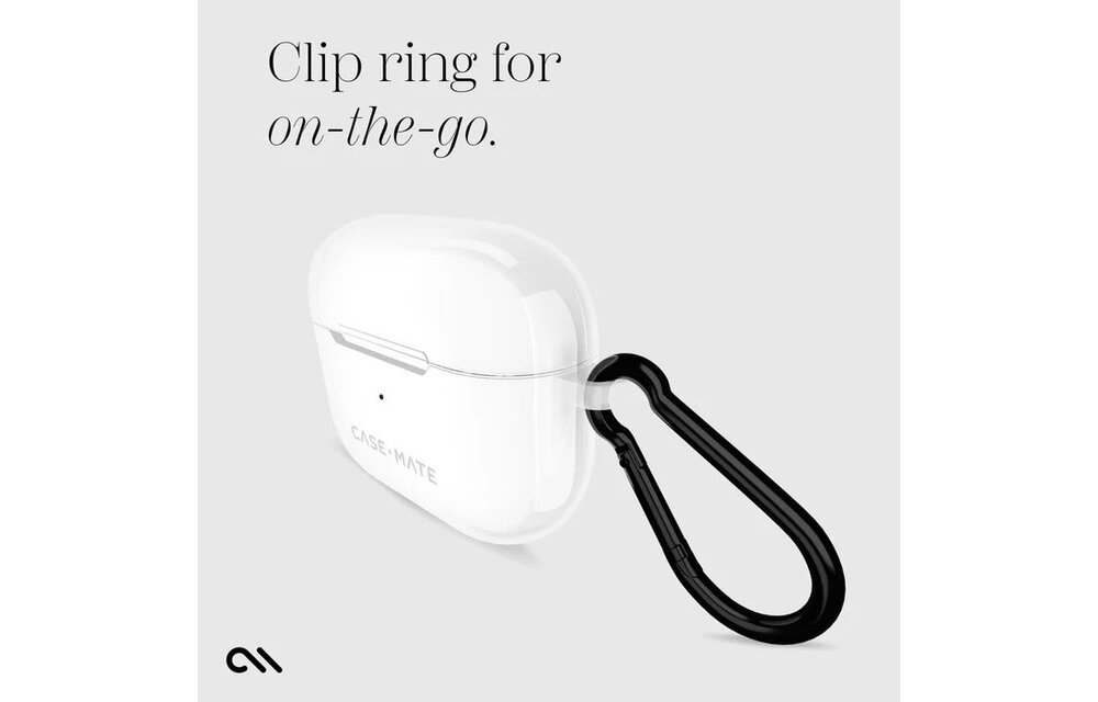 Case-Mate Tough Case for Airpods 4th gen ONLY -Clear