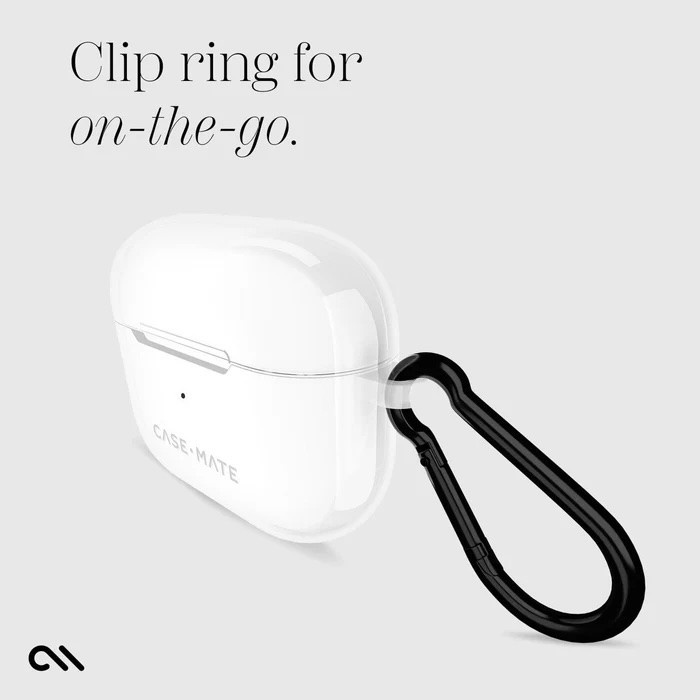 Case-Mate Tough Case for Airpods 4th gen ONLY -Clear