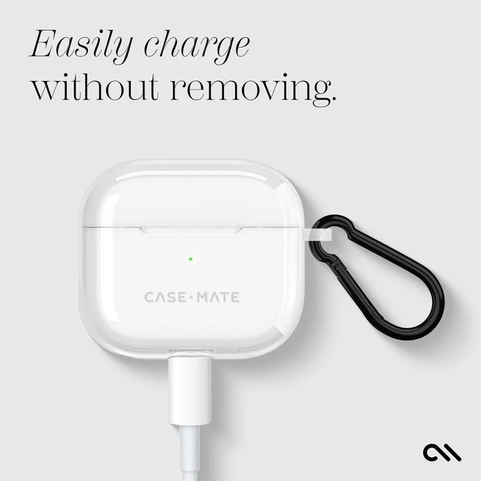 Case-Mate Tough Case for Airpods 4th gen ONLY -Clear