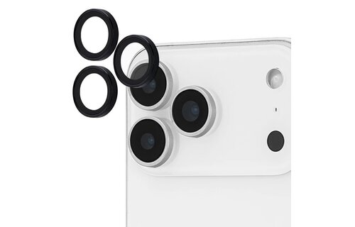 Case-Mate Rear Aluminum Ring Lens Protector for iPhone 17 Pro Max/17 Pro ONLY - Black