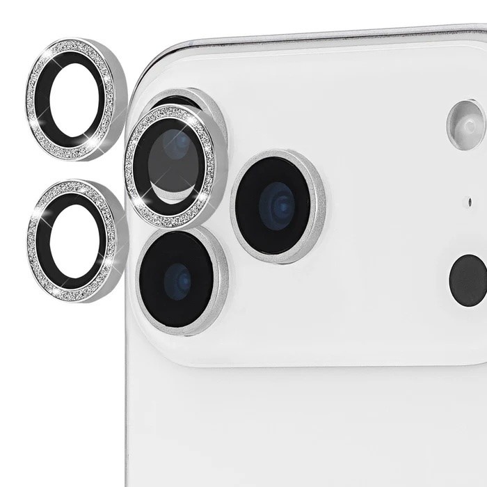 Case-Mate Rear Aluminum Ring Lens Protector for iPhone 17 Pro Max/17 Pro ONLY - Twinkle