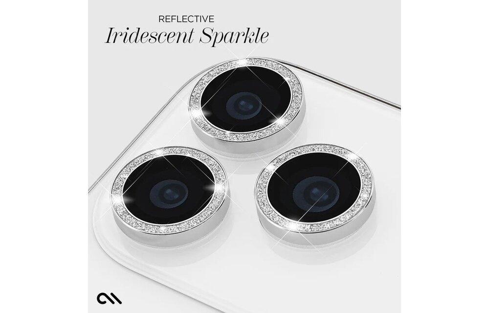 Case-Mate Rear Aluminum Ring Lens Protector for iPhone 17 Pro Max/17 Pro ONLY - Twinkle