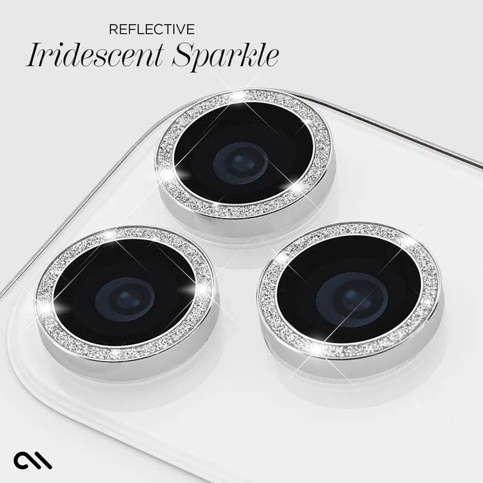 Case-Mate Rear Aluminum Ring Lens Protector for iPhone 17 Pro Max/17 Pro ONLY - Twinkle