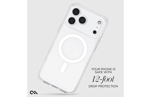 Case-Mate Tough Clear Case with Magsafe for iPhone 17 Pro Max