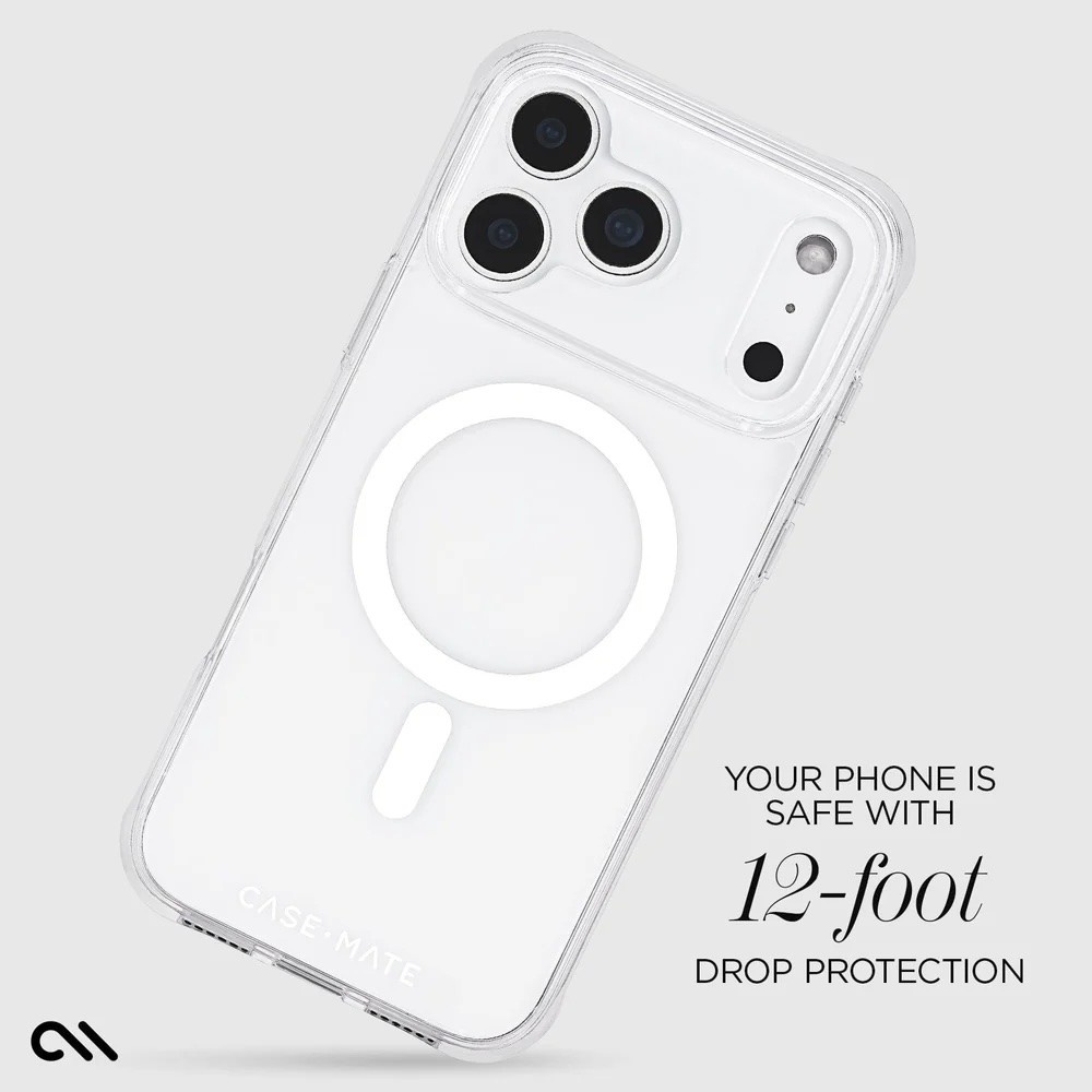 Case-Mate Tough Clear Case with Magsafe for iPhone 17 Pro Max