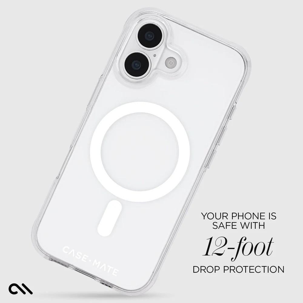 Case-Mate Tough Clear Case with Magsafe for iPhone 17