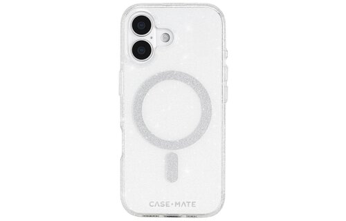 Case-Mate Sheer Twinkle Silver Case with Magsafe for iPhone 17