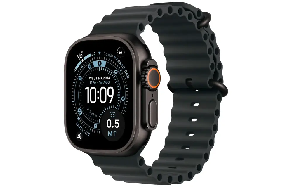 Apple FTZ Watch Ultra 3 (GPS + Cellular, 49mm Black Titanium Case with Black Ocean Band)