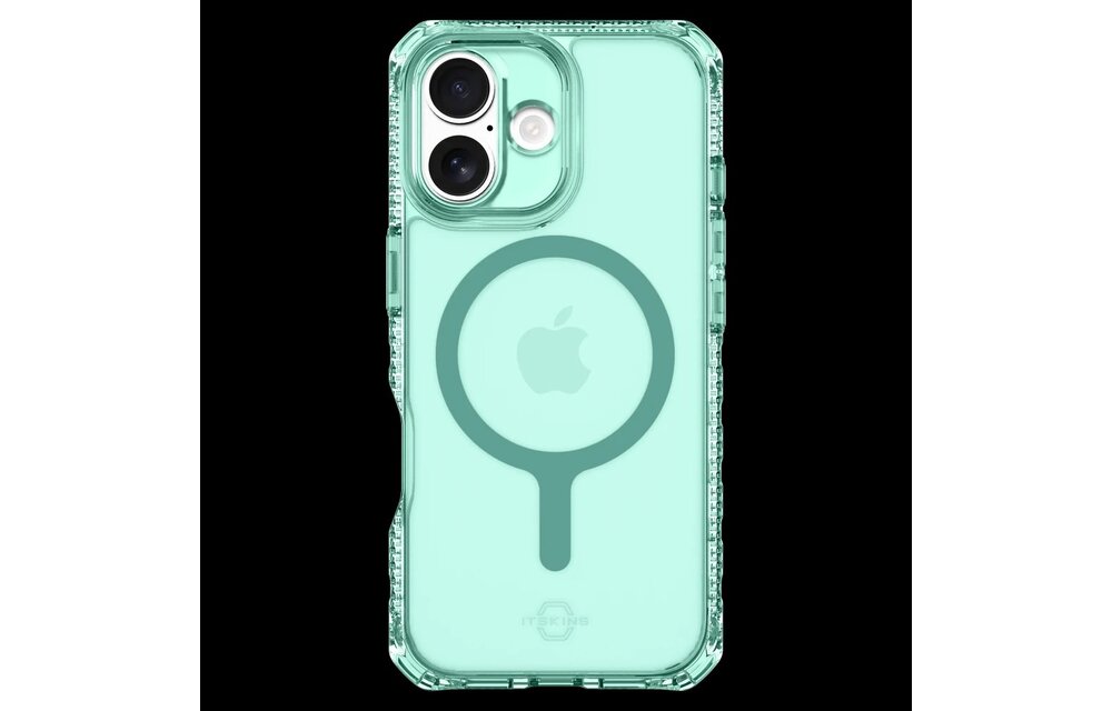 ItSkins Hybrid R Vapor Case with MagSafe for iPhone 17 - Light Green