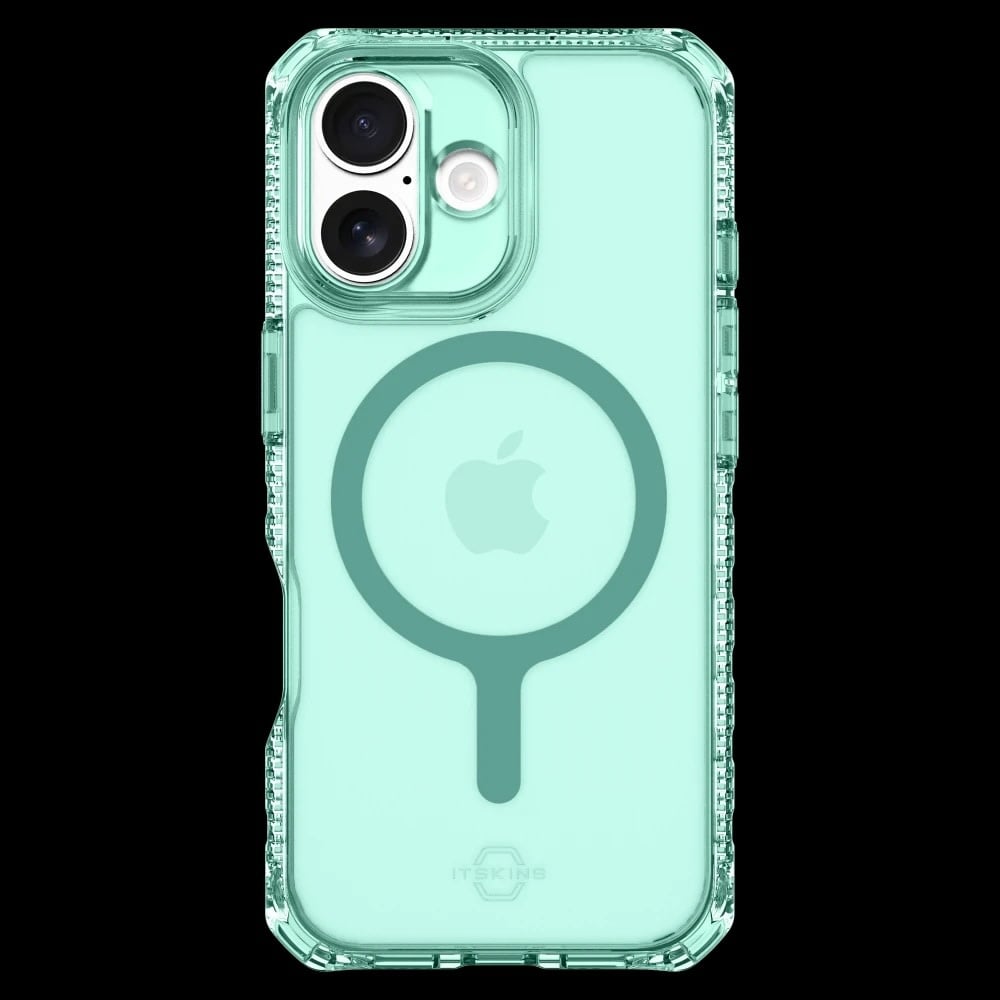 ItSkins Hybrid R Vapor Case with MagSafe for iPhone 17 - Light Green