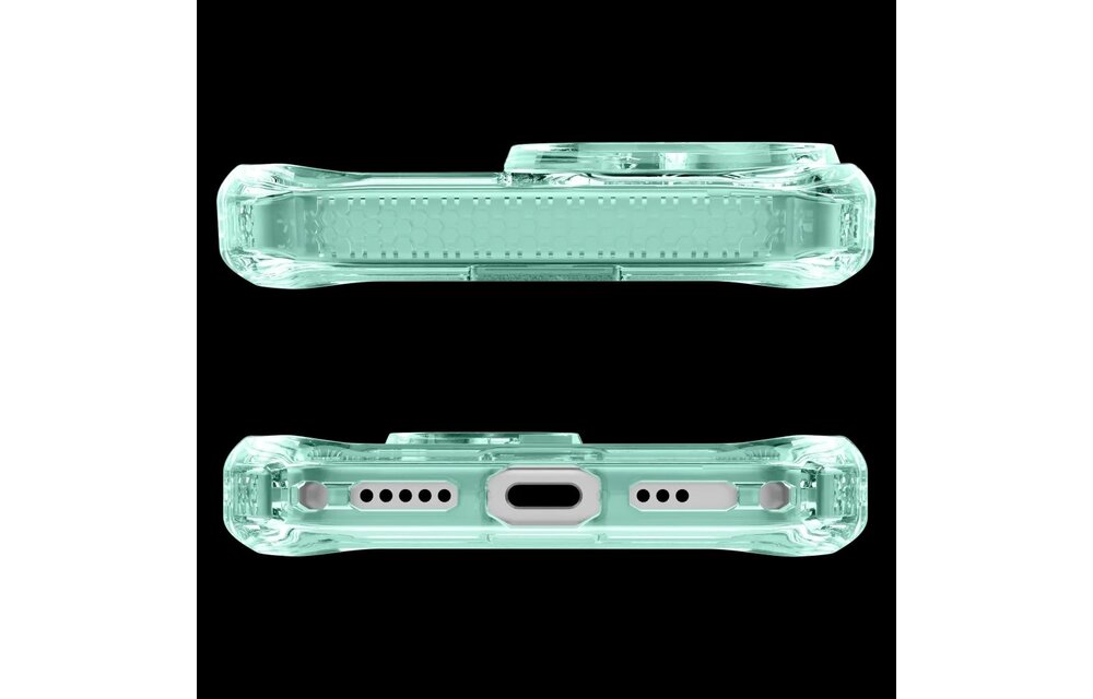 ItSkins Hybrid R Vapor Case with MagSafe for iPhone 17 - Light Green
