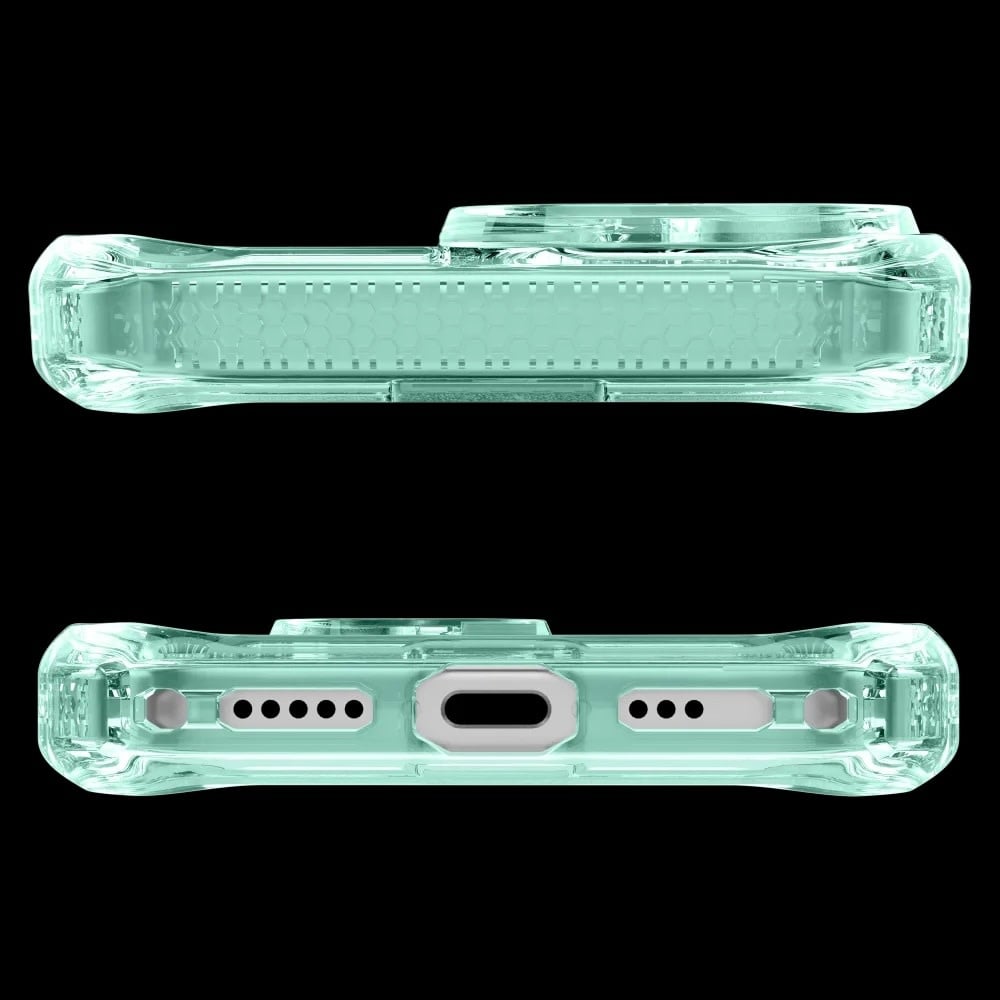 ItSkins Hybrid R Vapor Case with MagSafe for iPhone 17 - Light Green