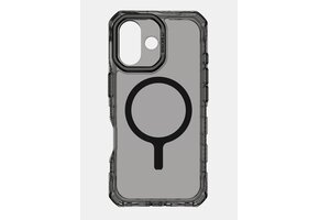 ItSkins Supreme R Clear Case with MagSafe for iPhone 17 - Graphite and Graphite Print