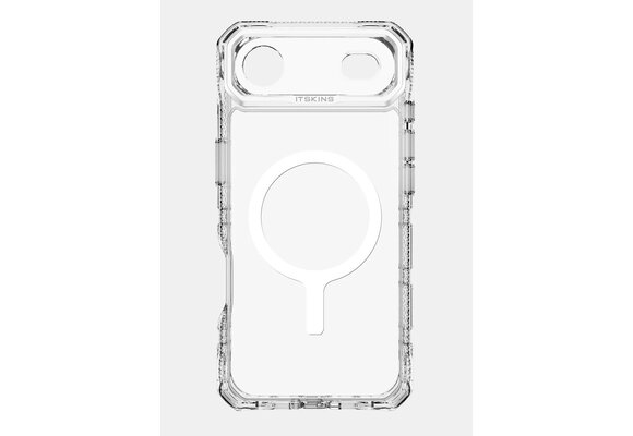 ItSkins Supreme R Clear Case with MagSafe for iPhone Air  - Transparent White Print