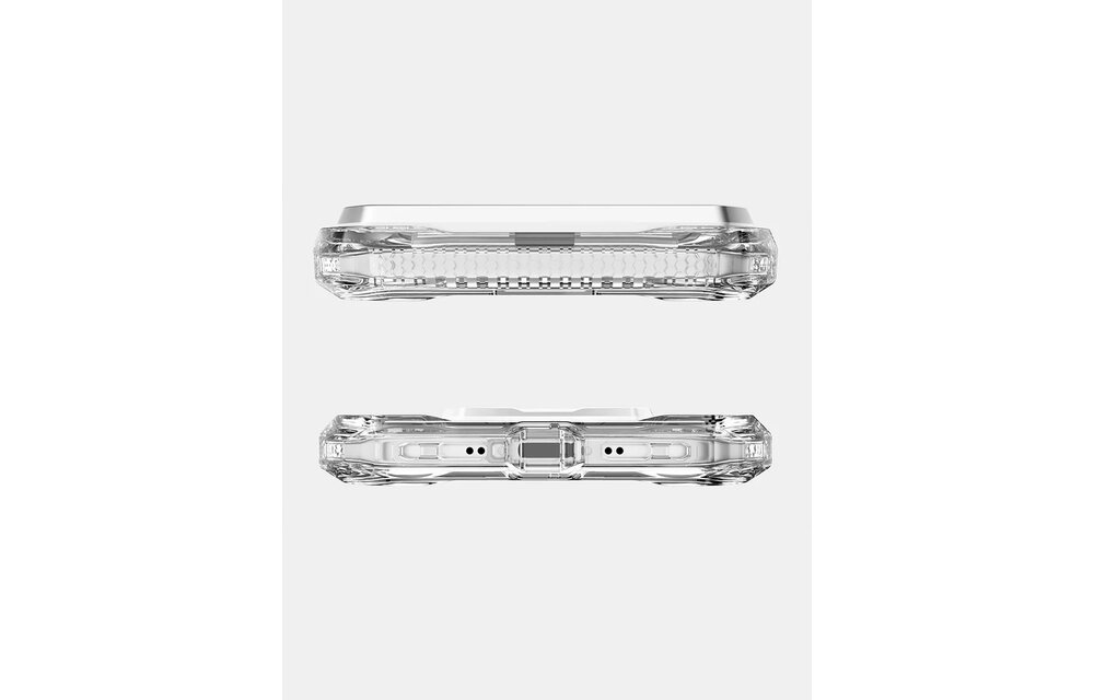 ItSkins Supreme R Clear Case with MagSafe for iPhone Air  - Transparent White Print