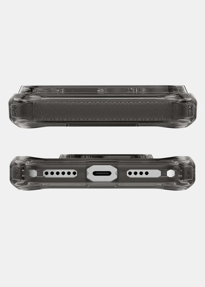 ItSkins Hybrid R Vapor Case with MagSafe for iPhone 17 Pro Max - Smoke