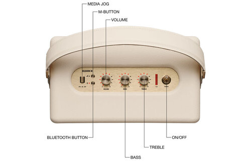Marshall Kilburn III Bluetooth Speaker Cream
