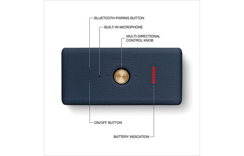 Marshall Emberton III Portable Bluetooth Speaker Midnight Blue