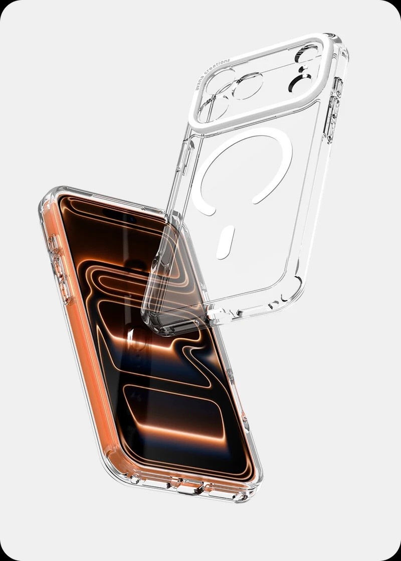 Avana Ice Case with MagSafe for 17 Pro Max - Ice Clear