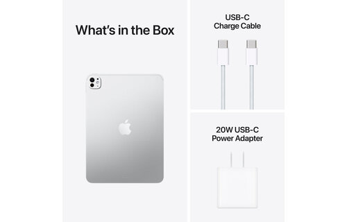 Apple iPad Pro | 11" | M5 | 512GB | Wi-Fi Only | Standard Glass | Silver