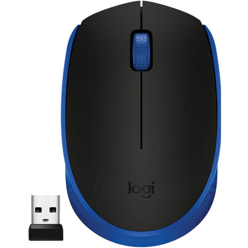 Logitech M170 Wireless Mouse - Blue