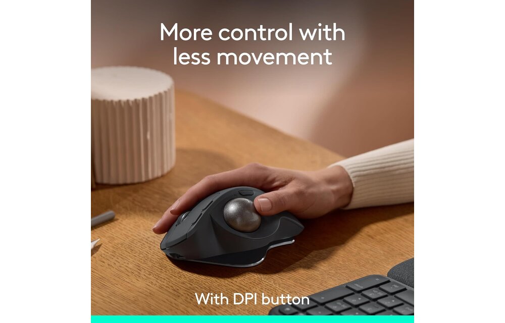 Logitech MX Ergo S Trackball - Graphite