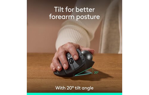 Logitech MX Ergo S Trackball - Graphite