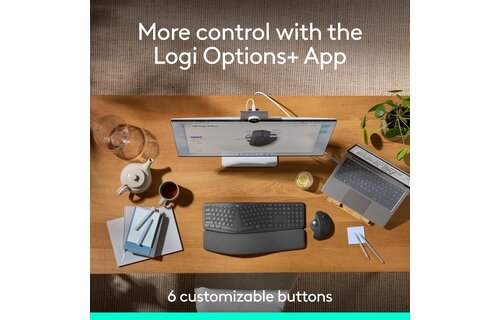 Logitech MX Ergo S Trackball - Graphite